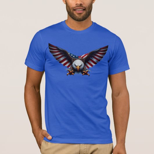 アメリカワシがやってくる! Tシャツ (正面)