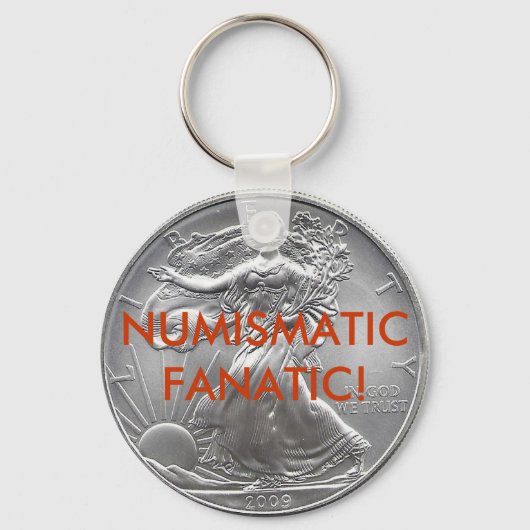 アメリカワシのキーチェーン キーホルダー (正面)