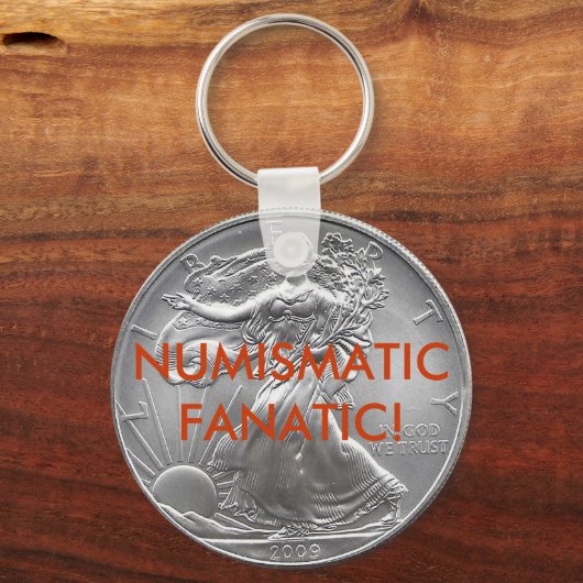 アメリカワシのキーチェーン キーホルダー (正面)