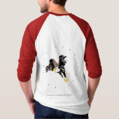 アメリカワシの飛翔 Tシャツ (裏面)