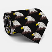アメリカワシの鳥のプリントの首のタイのギフト男性へ ネクタイ (ロール)