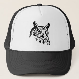 アメリカワシミミズクのロゴ キャップ