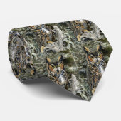 アメリカワシミミズクの人のタイ ネクタイ (ロール)