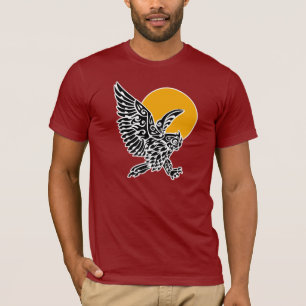 アメリカワシミミズクの種族の入れ墨 Tシャツ