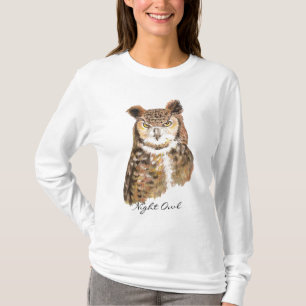 アメリカワシミミズクのTシャツ Tシャツ