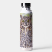 アメリカワシミミズク ウォーターボトル (左面)