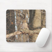 アメリカワシミミズク マウスパッド (マウス)