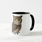 アメリカワシミミズク マグカップ (正面右)