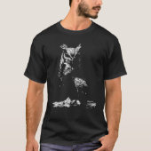アメリカワシミミズク Tシャツ (正面)