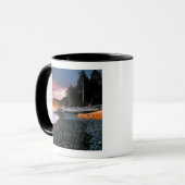 アメリカワシントン州オリンピックNP波が マグカップ (正面左)