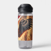 アメリカワシ付きウォーターボトル ウォーターボトル (背面)