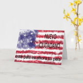 アメリカワシ カード (黄色い花)