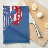 アメリカワシ キッチンタオル (四つ折り)