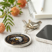 アメリカワシ キーホルダー (側面)