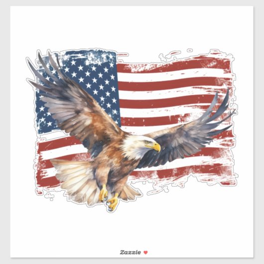 アメリカワシ シール (シート)