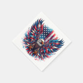 アメリカワシ スタンダードカクテルナプキン (角)