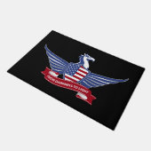 アメリカワシ ドアマット (アングル)