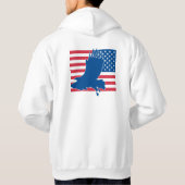 アメリカワシ パーカ (裏面)