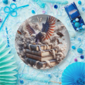 アメリカワシ ペーパープレート (パーティー)