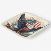 アメリカワシ ペーパープレート (傾斜あり)
