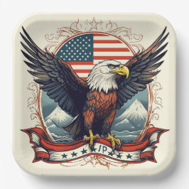 アメリカワシ ペーパープレート