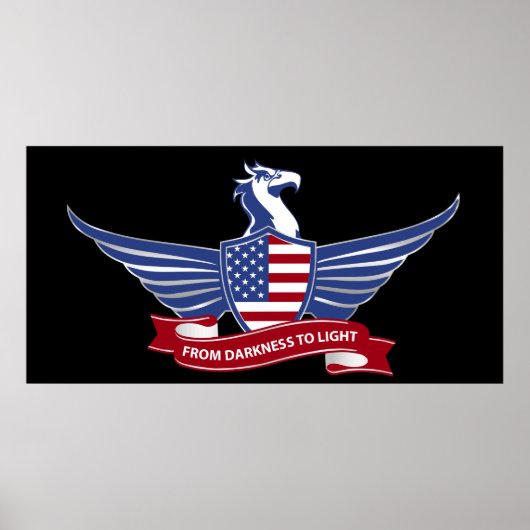 アメリカワシ ポスター (正面)