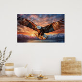 アメリカワシ ポスター (キッチン)