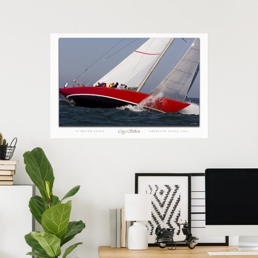 アメリカワシ ポスター (ホームオフィス)