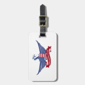 アメリカワシ ラゲッジタグ (正面縦)