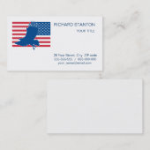 アメリカワシ 名刺 (正面/裏面)