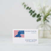 アメリカワシ 名刺 (スタンド正面)