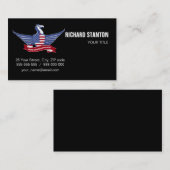 アメリカワシ 名刺 (正面/裏面)