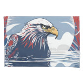 アメリカワシ 枕カバー (正面左)