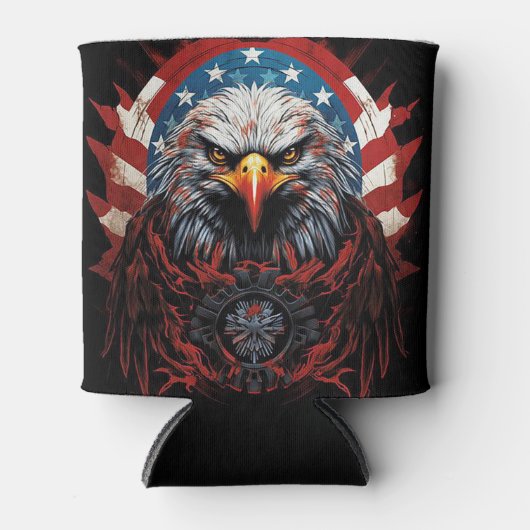 アメリカワシ 缶クーラー (正面)