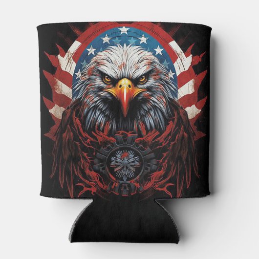 アメリカワシ 缶クーラー (裏面)