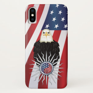 アメリカワシ iPhone X ケース
