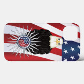 アメリカワシ Case-Mate iPhoneケース (裏面 (横))