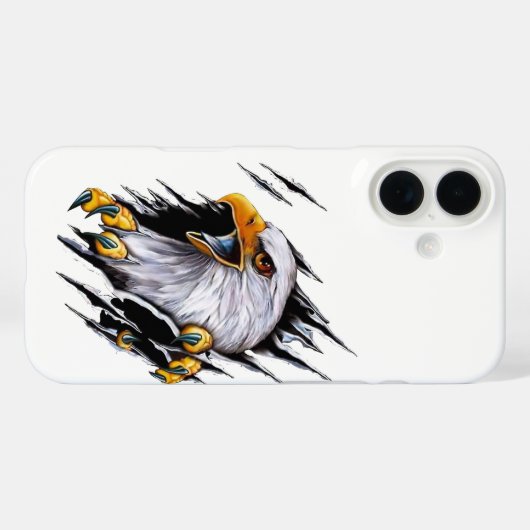 アメリカワシ Case-Mate iPhoneケース (裏面 (横))