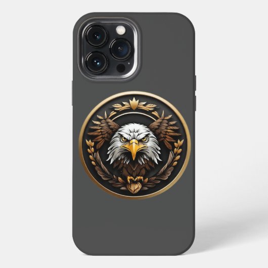 アメリカワシ iPhoneケース (裏面)