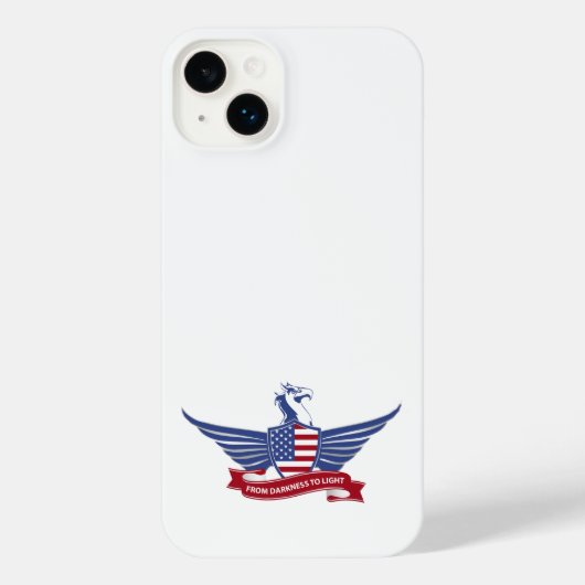 アメリカワシ iPhoneケース (裏面)