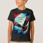 アメリカワシ Tシャツ (正面)