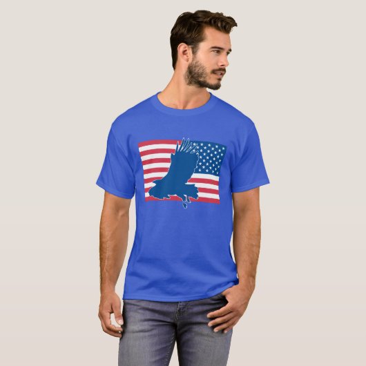 アメリカワシ Tシャツ (正面フル)
