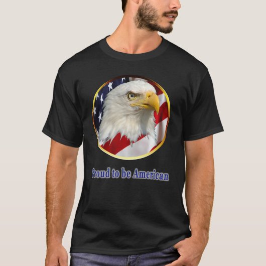 アメリカワシ Tシャツ (正面)