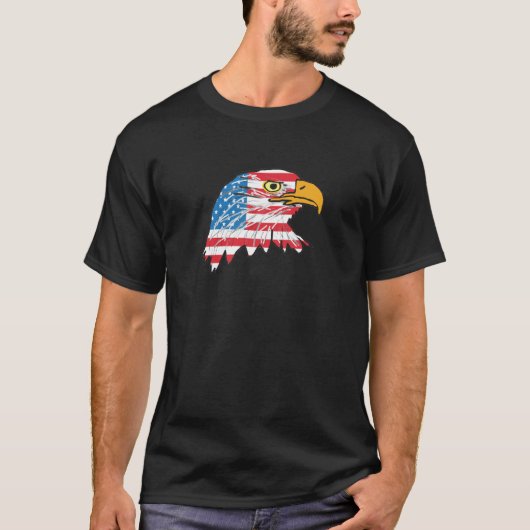 アメリカワシ Tシャツ (正面)