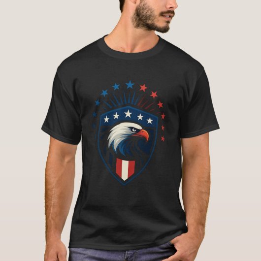 アメリカワシ Tシャツ (正面)