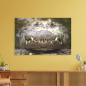 アメリカワニ キャンバスプリント (インサイチュ (リビング))