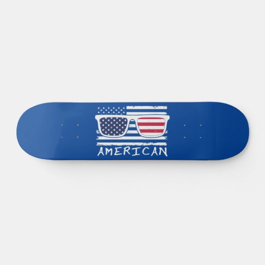 アメリカンおもしろいサングラス7月4日 スケートボード (横)