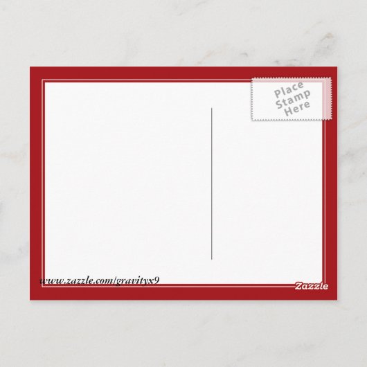 アメリカンすごいスターフォトフレーム ポストカード (裏面)