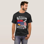 アメリカンとアルメニアのシャツ Tシャツ (正面フル)