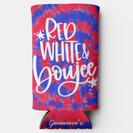 アメリカンなスタイルの赤白バーチェロレッテパーティー スリム缶クーラー